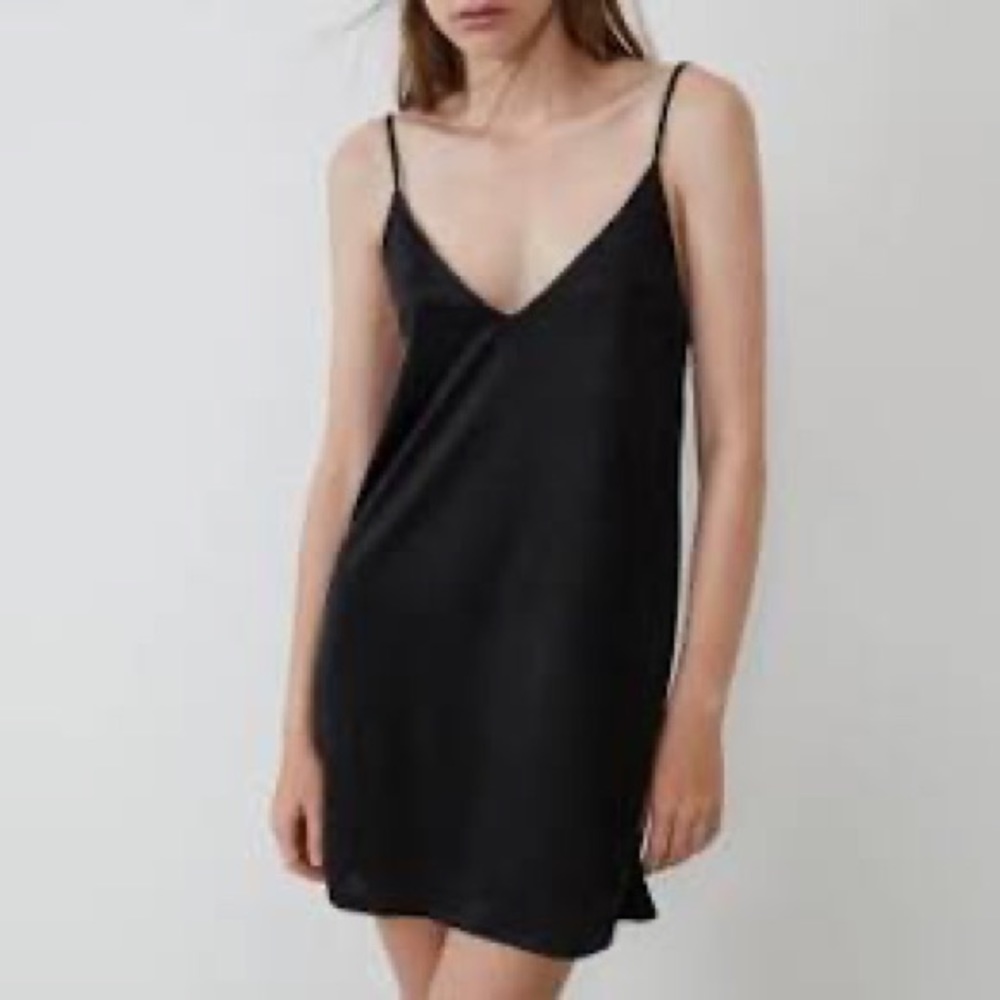 Slip velvet dress